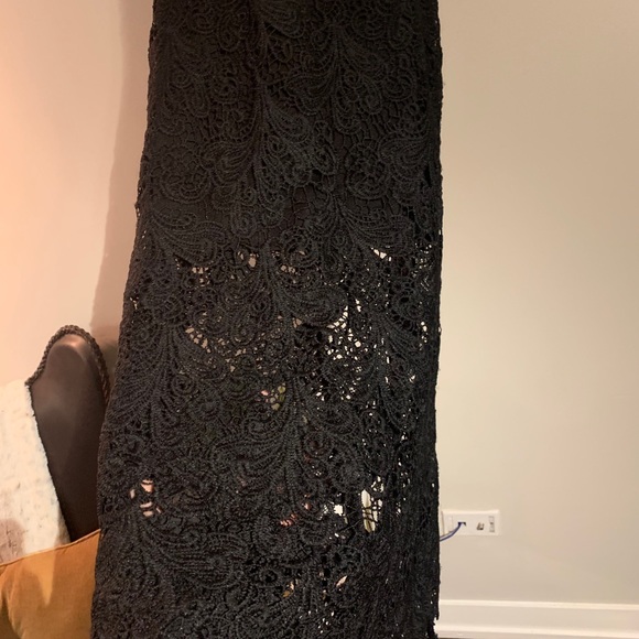 Black Lace Dress - Picture 2 of 3